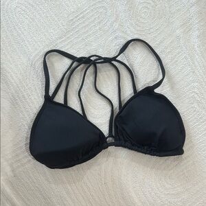 Abercrombie & Fitch Black Strappy Bikini Top